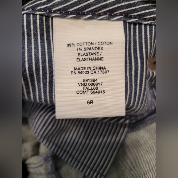 Low Rise GAP Jeans size 6R - Picture 5 of 5